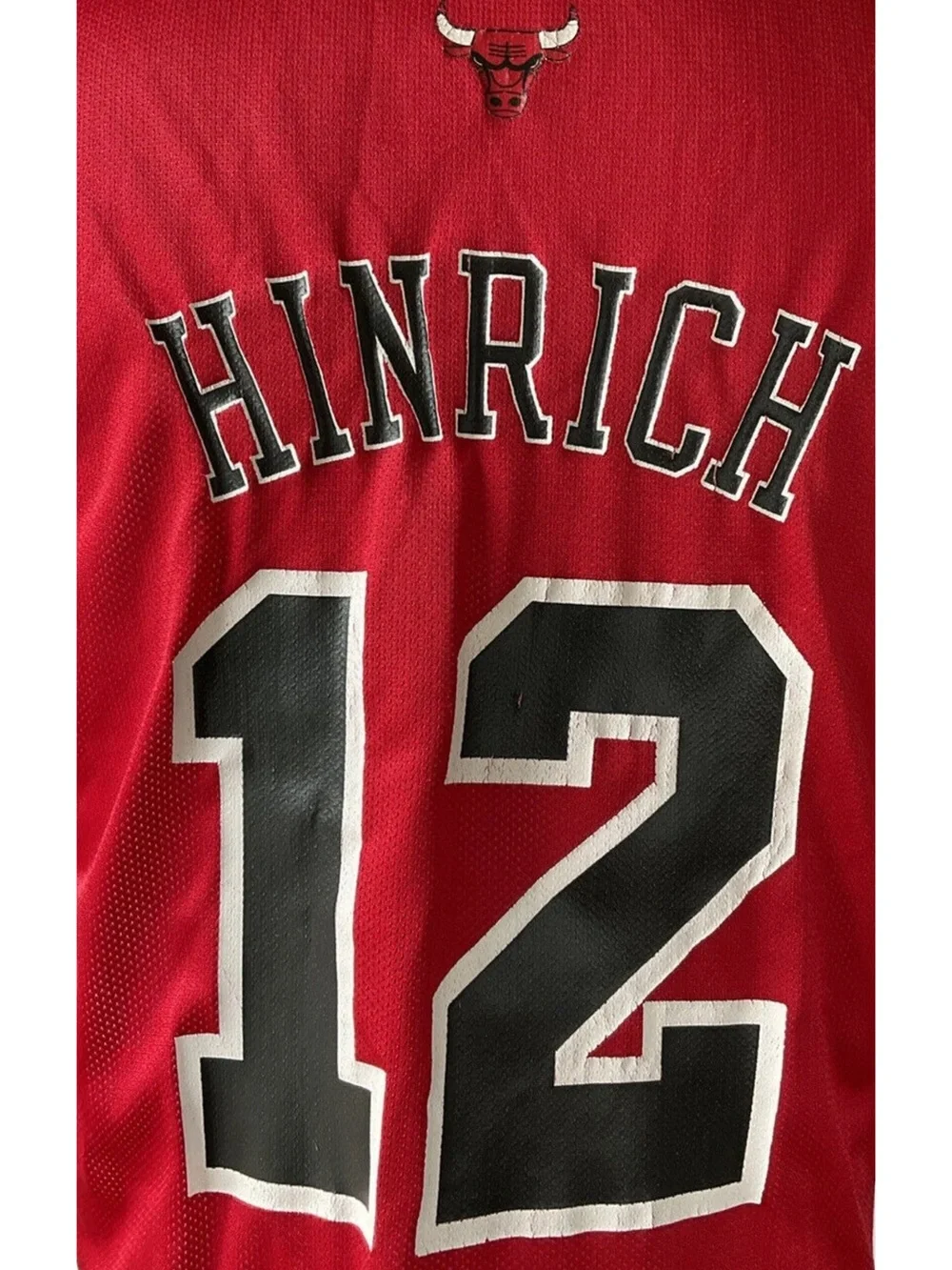 Vintage Adidas Chicago Bulls Kirk Heinrich Jersey Size Small
